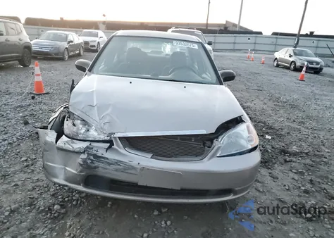 2001 Honda Civic Lx from USA, damaged, VIN 2HGES16541H537008